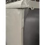 Refurbished electriQ 60/40 Retro Freestanding Fridge Freezer - Cream