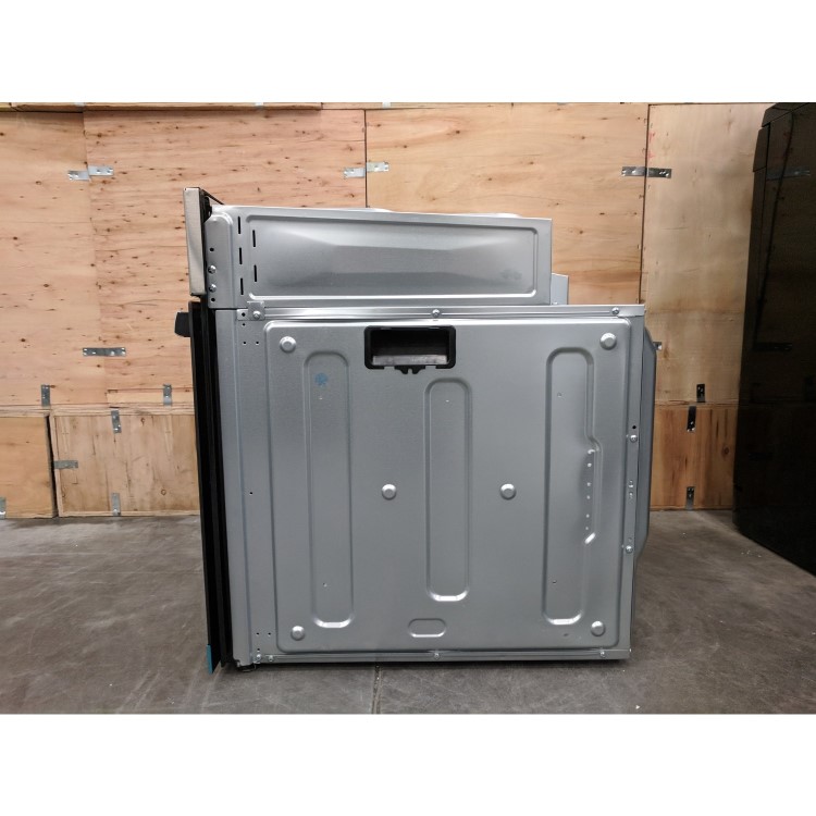 Refurbished electriQ EQOVENM3STEEL 60cm Single Built In Electric Oven Stainless Steel