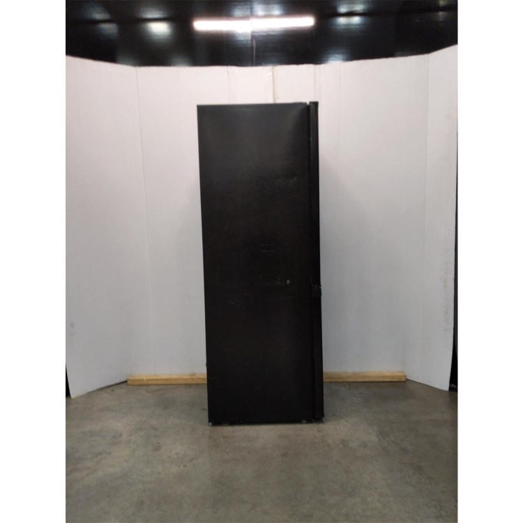 Refurbished electriQ eqfs50141ffb Freestanding 70/30 Split Fridge Freezer Black