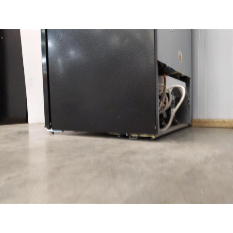 Refurbished electriQ eqfs50141ffb Freestanding 70/30 Split Fridge Freezer Black