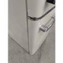 Refurbished electriQ EQ6040RETROCREAM Freestanding 244 Litre 60/40 Retro Frost Free Fridge Freezer Cream