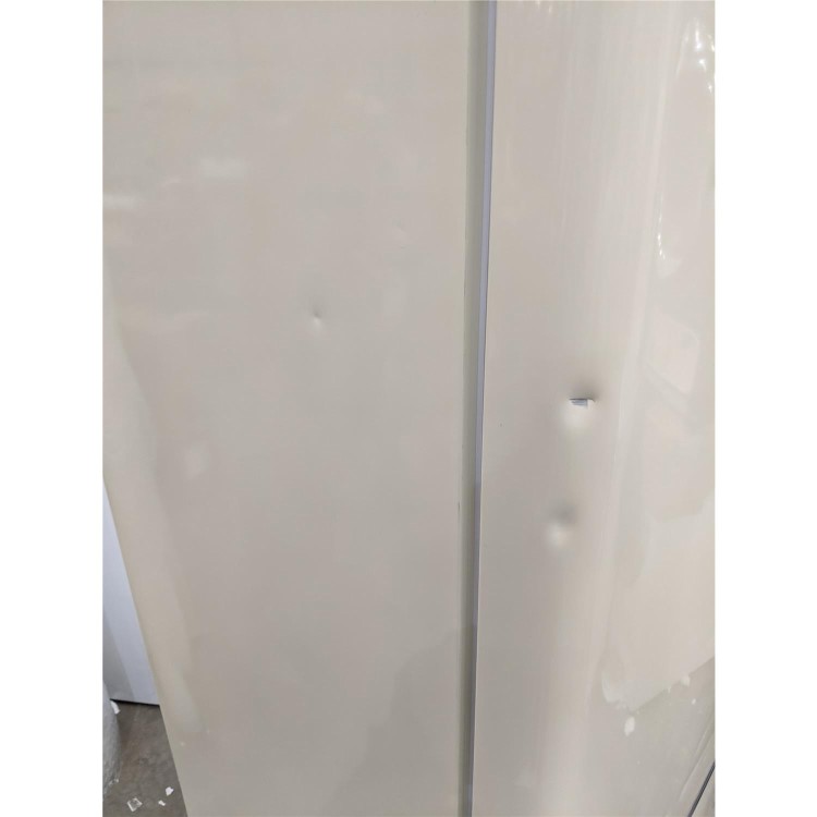 Refurbished electriQ EQ6040RETROCREAM Freestanding 244 Litre 60/40 Retro Frost Free Fridge Freezer Cream