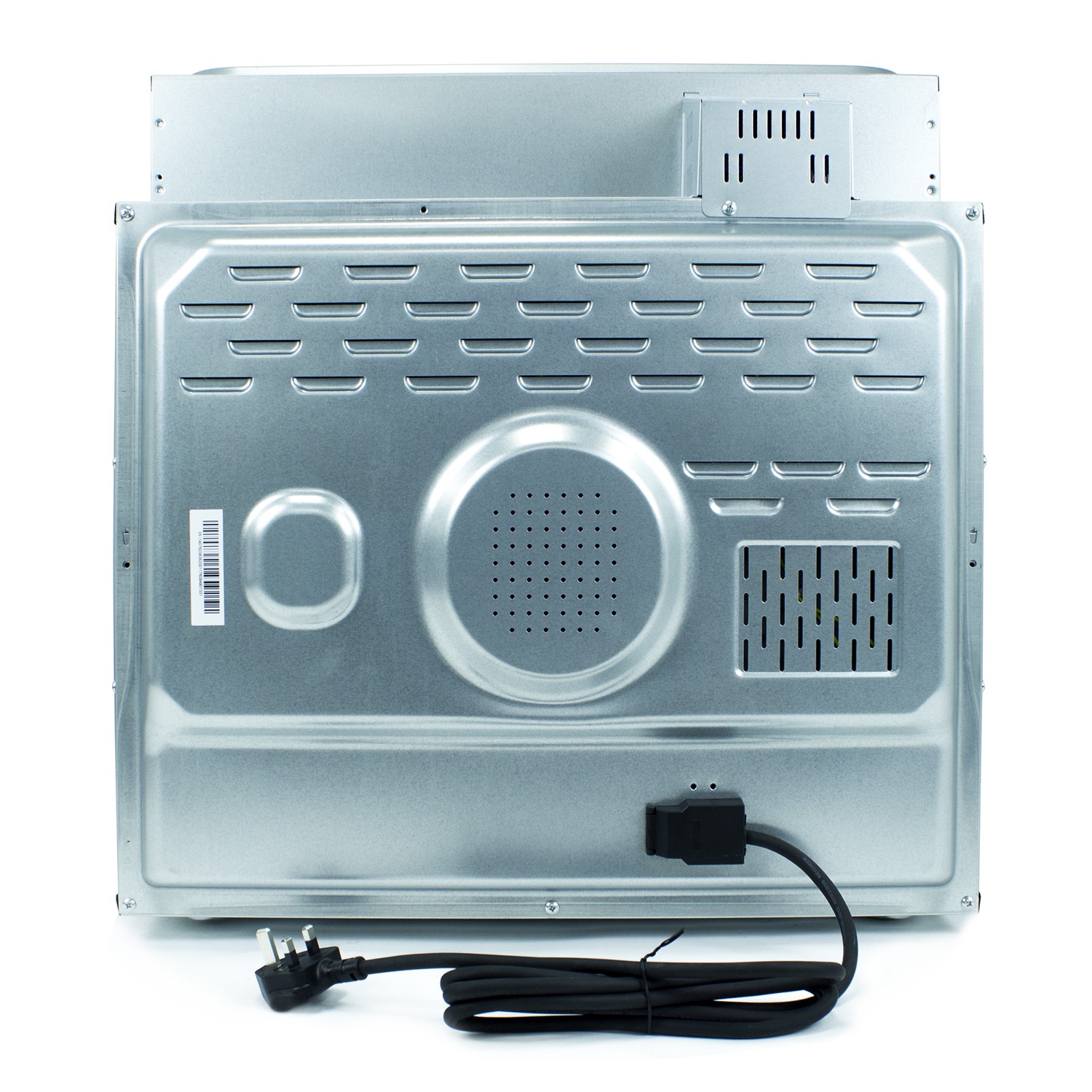 electriQ 65L 9 Function Plug In Electric Fan Single Oven Black electriQ