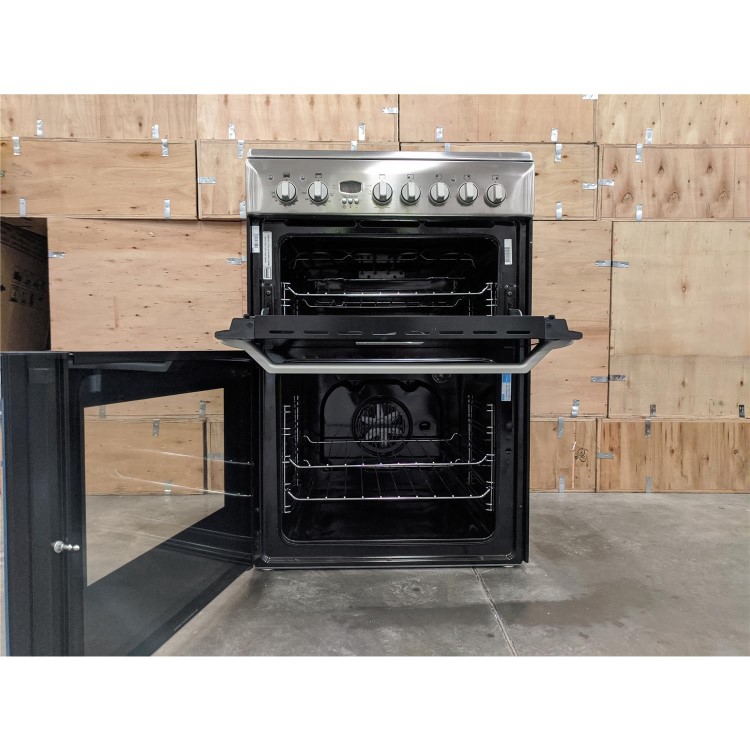 Refurbished Indesit ID60C2X 60cm Electric Cooker With Ceramic Hob