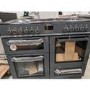 Refurbished electriQ 100cm Dual Fuel Range Cooker - Slate Grey