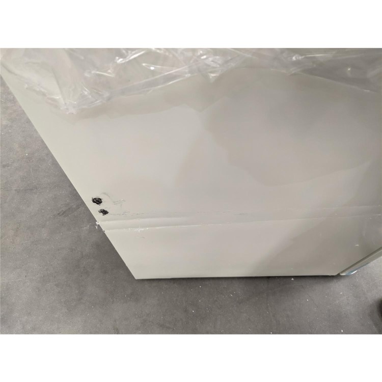 Refurbished electriQ 208 Litre 80/20 Freestanding Fridge Freezer - Cream