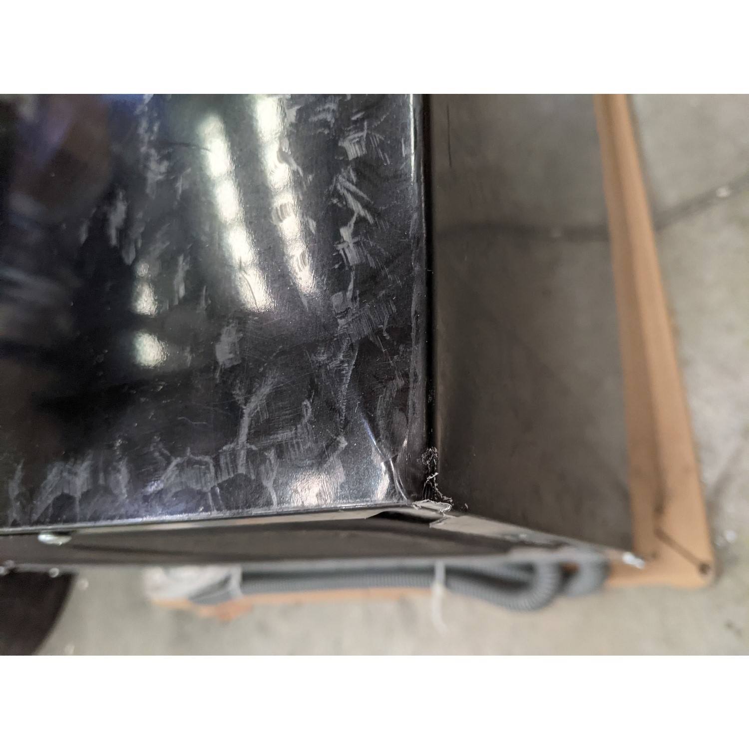 Refurbished electriQ EQDWTTB 6 Place Integrated Table Top Dishwasher Black electriQ