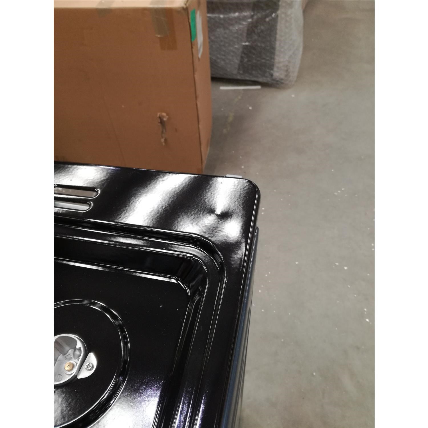 Refurbished electriQ 100cm Dual Fuel Range Cooker Slate Grey electriQ