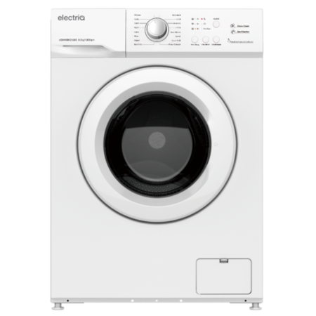 Refurbished electriQ eqwm8kg1200 Freestanding 8KG 1200 Spin Washing Machine White