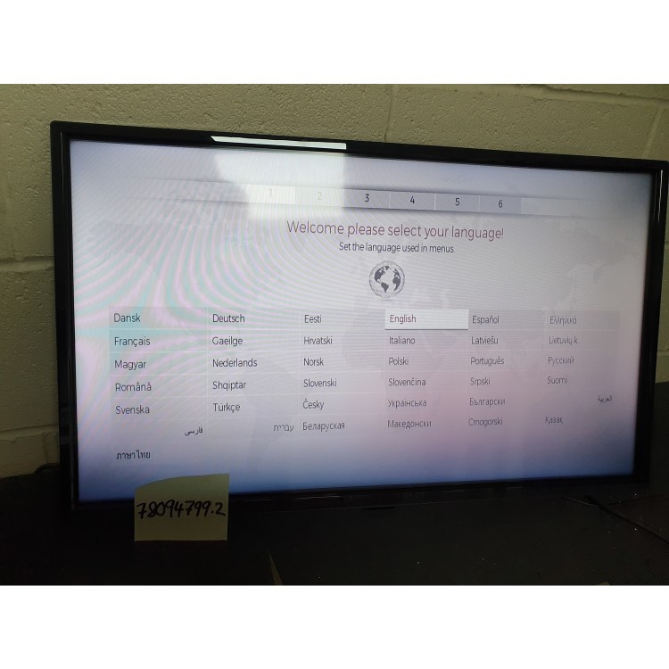 Refurbished electriQ 32" Full HD LED Smart TV with Freeview HD and Freeview Play