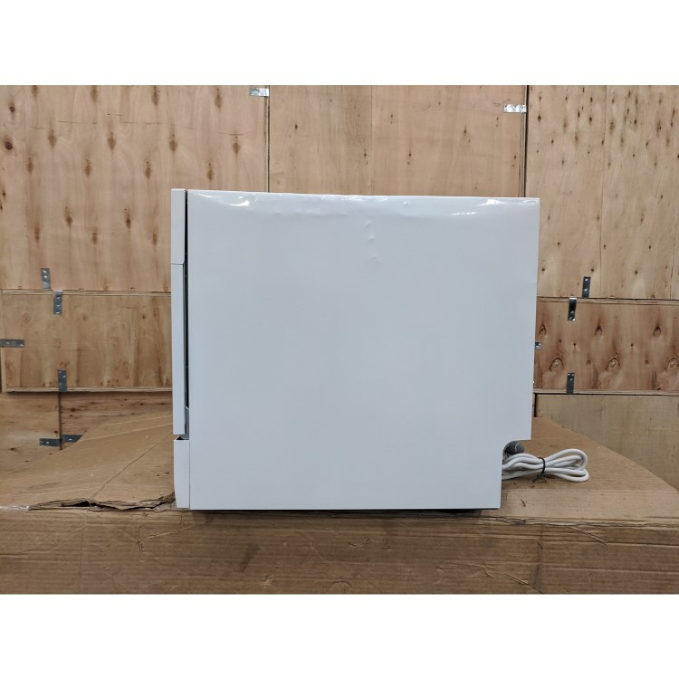 Refurbished electriQ EQDWTTW 6 Place Integrated Table Top Dishwasher Whitegrad