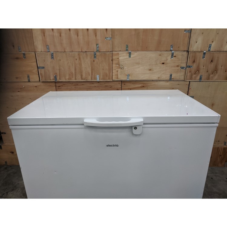 Refurbished electriQ EQCHESTLB300 300 Litre Chest Freezer White