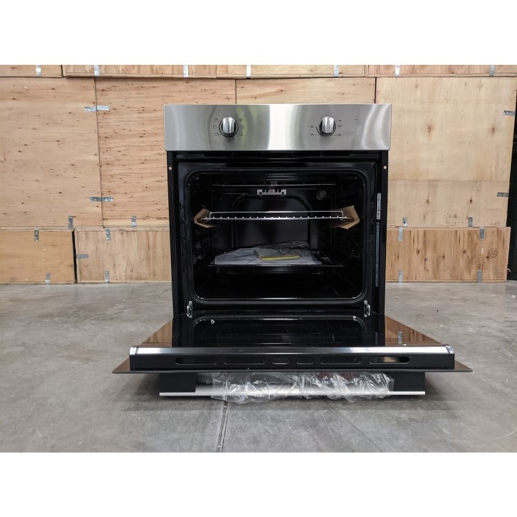 Refurbished electriQ EQOVENM1 60cm Single Built In Electric Oven Stainless Steel