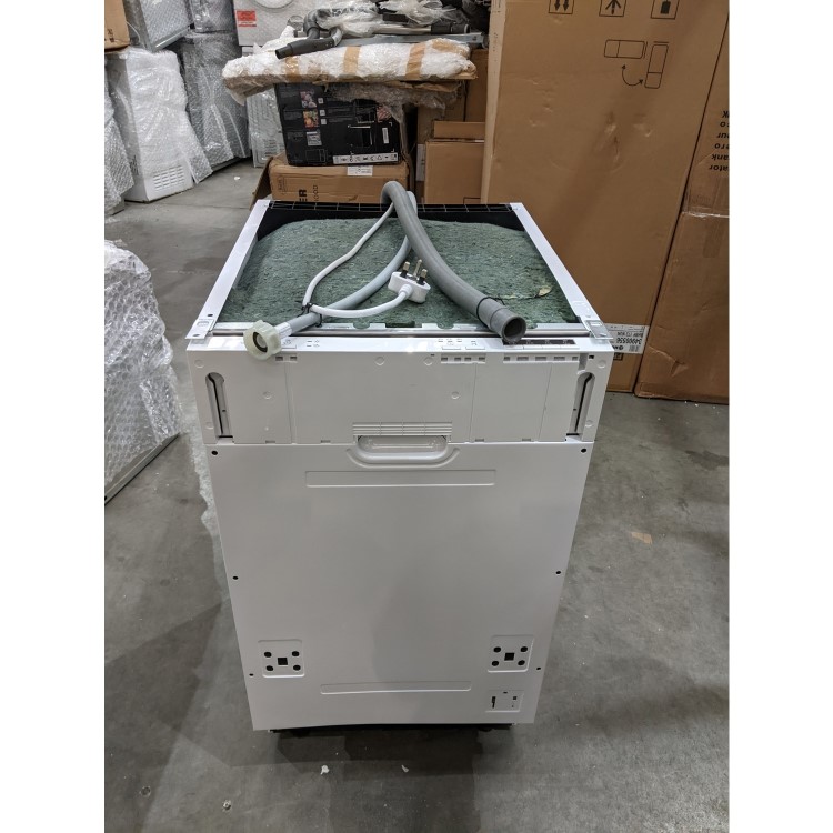 Refurbished electriQ EQDWINT45 10 Place Slimline Fully Integrated Dishwasher