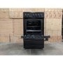 Refurbished electriQ EQEC50B1 50cm Single Oven Electric Cooker with Sealed Plate Hob Black