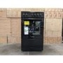 Refurbished electriQ EQEC50B1 50cm Single Oven Electric Cooker with Sealed Plate Hob Black