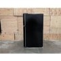 GRADE A3 - electriQ 86 Litre Under Counter Freestanding Fridge Freezer 60/40 Split  - Black