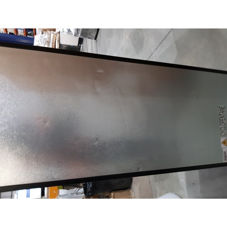 Refurbished electriQ eqfs50152ffb Freestanding 172 Litre 50/50 Fridge Freezer Black