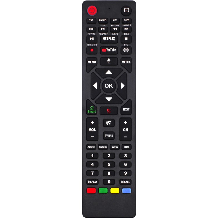 electriQ T2SMH 58 Inch LED 4K HDR Freeview Android Smart TV