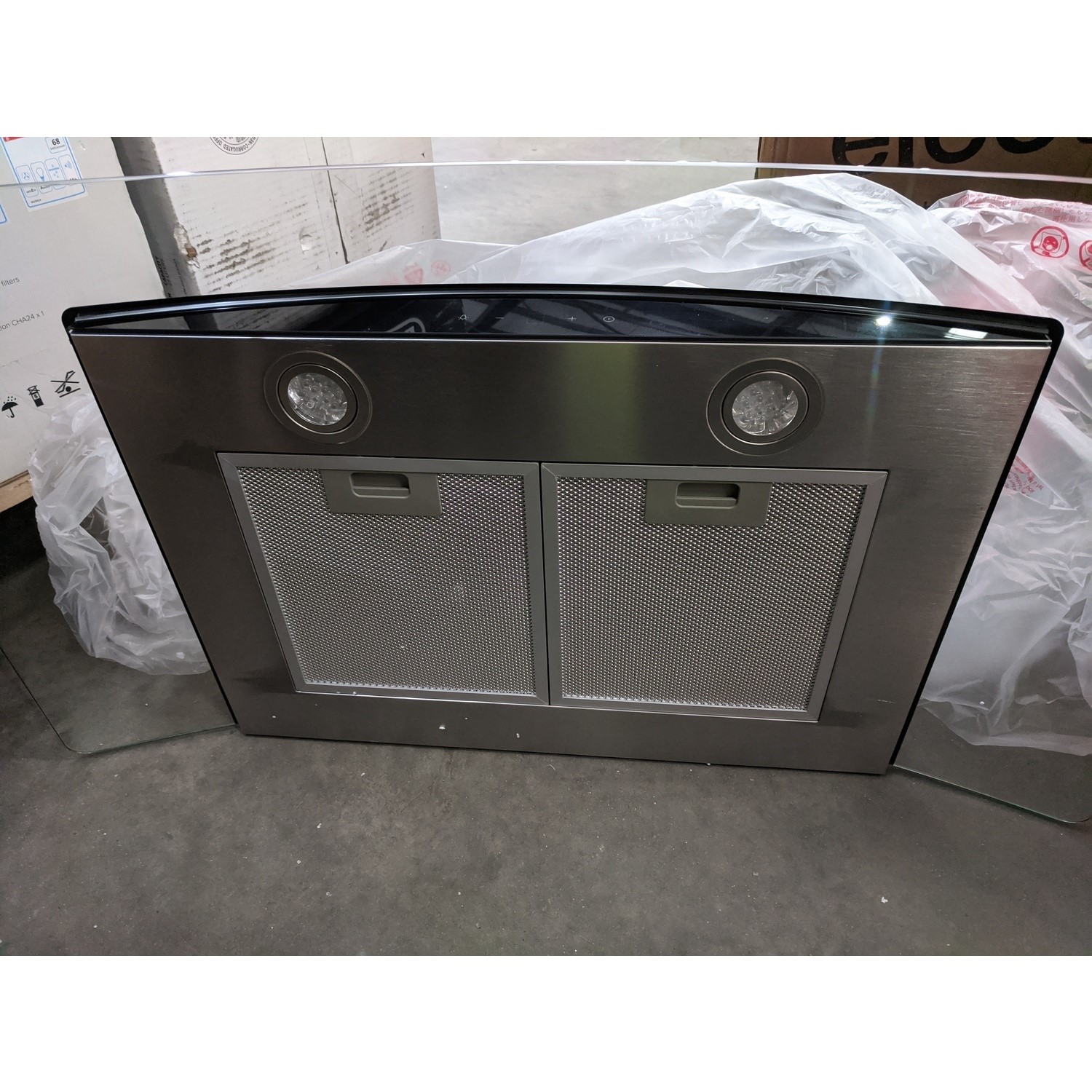 Refurbished electriQ EIQCURV90SCTOUCH 90cm Curved Glass Touch Control