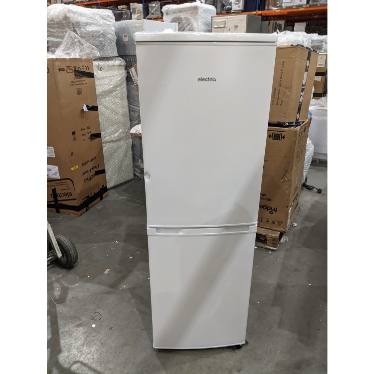 Refurbished electriQ EQFS50152FF Freestanding 172 Litre 50/50 Fridge Freezer White