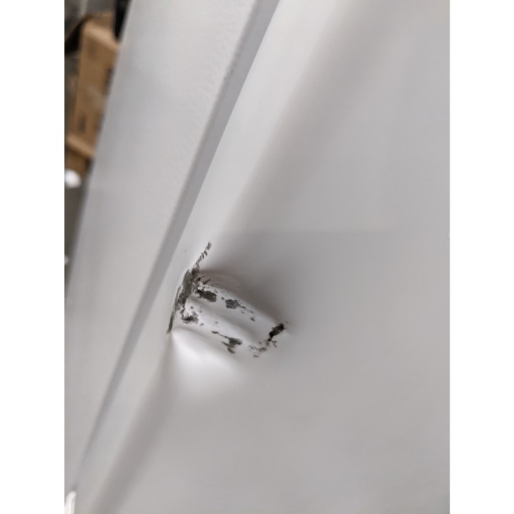 Refurbished electriQ EQFS50152FF Freestanding 172 Litre 50/50 Fridge Freezer White