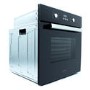 Refurbished electriQ EQOVENM3 60cm Single Built In Electric Oven Black