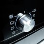 electriQ 65L 9 Function Plug In Electric Fan Single Oven - Black
