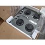Refurbished electriQ EQGH604LG 60cm Gas on Glass 4 Burner Gas Hob Lunar Grey