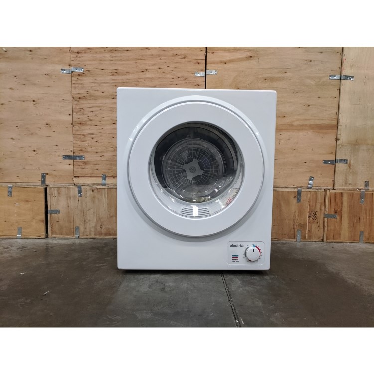 Refurbished electriQ eiqmtd2w Freestanding Vented 2.5KG Tumble Dryer White