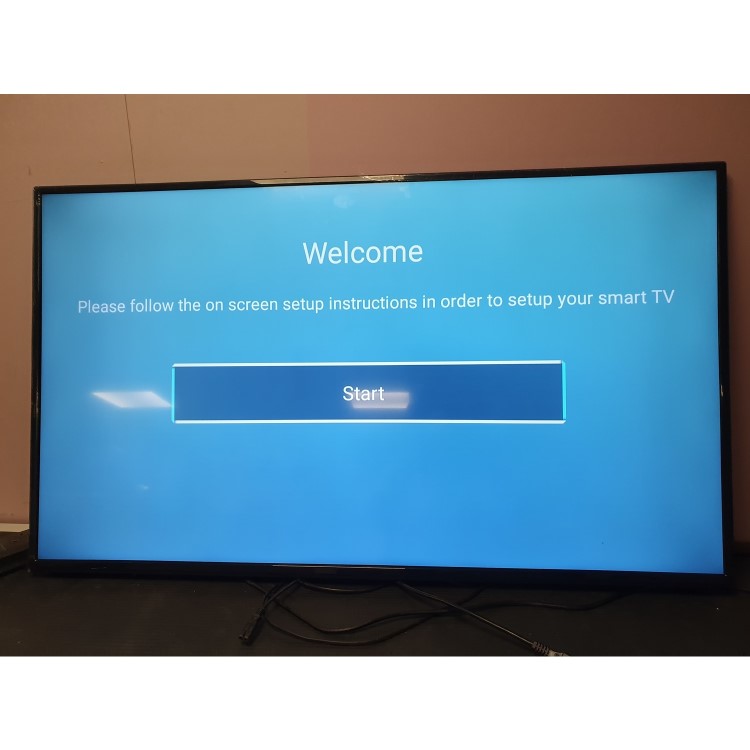 Refurbished electriQ 50" 4K Ultra HD with HDR LED Freeview HD Smart TV