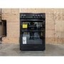 Refurbished electriQ EQEC60B5 60cm Double Oven Electric Cooker with Ceramic Hob Black