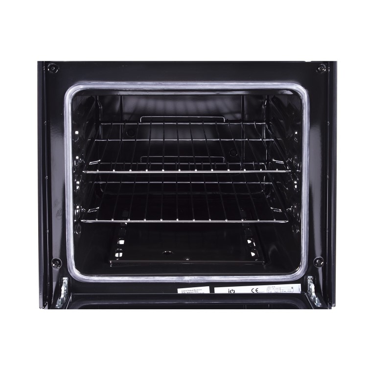 electriQ 50cm Gas Cooker - Black