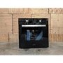 Refurbished electriQ EQOVENM1BLACK 60cm Single Built In Electric Oven Black