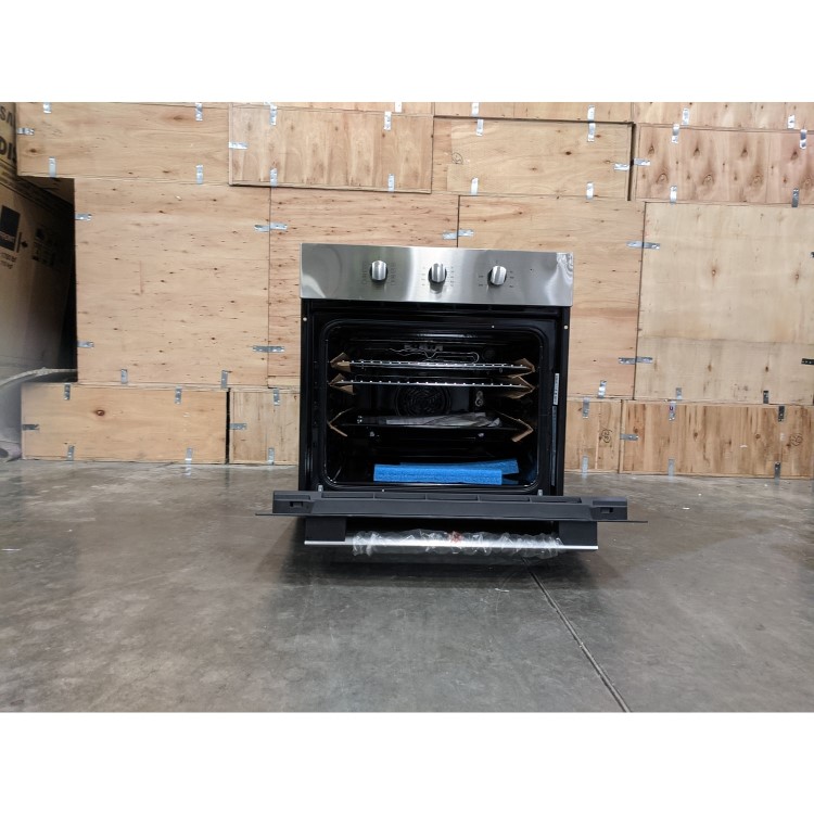 Refurbished electriQ EQOVENM2 60cm Single Built In Electric Oven Stainless Steel