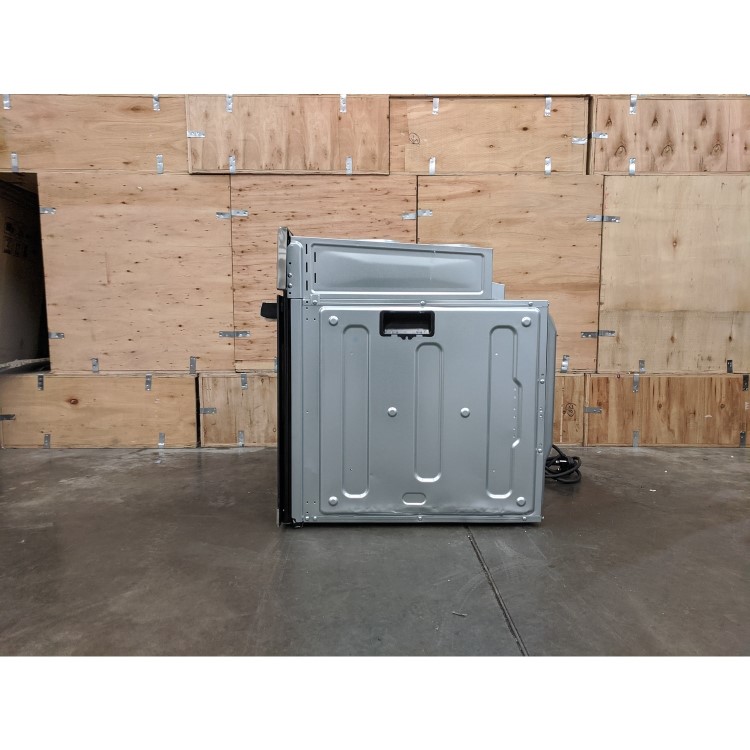 Refurbished electriQ EQOVENM2 60cm Single Built In Electric Oven Stainless Steel