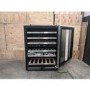 Refurbished electriQ EQWINECH60 Freestanding 51 Bottle Dual Zone Wine Cooler Black