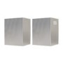electriQ 60cm Curved Glass Chimney Cooker Hood - Stainless Steel