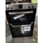 Refurbished electriQ EQDO1STEEL 60cm Double Built In Electric Oven Stainless Steel