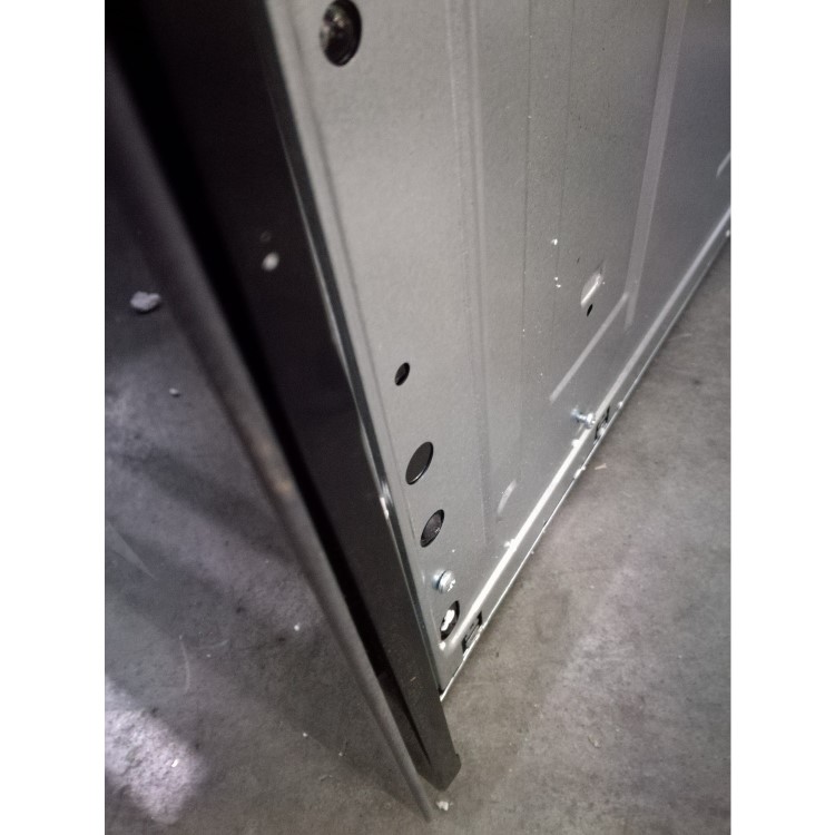 Refurbished electriQ EQDO1STEEL 60cm Double Built In Electric Oven Stainless Steel