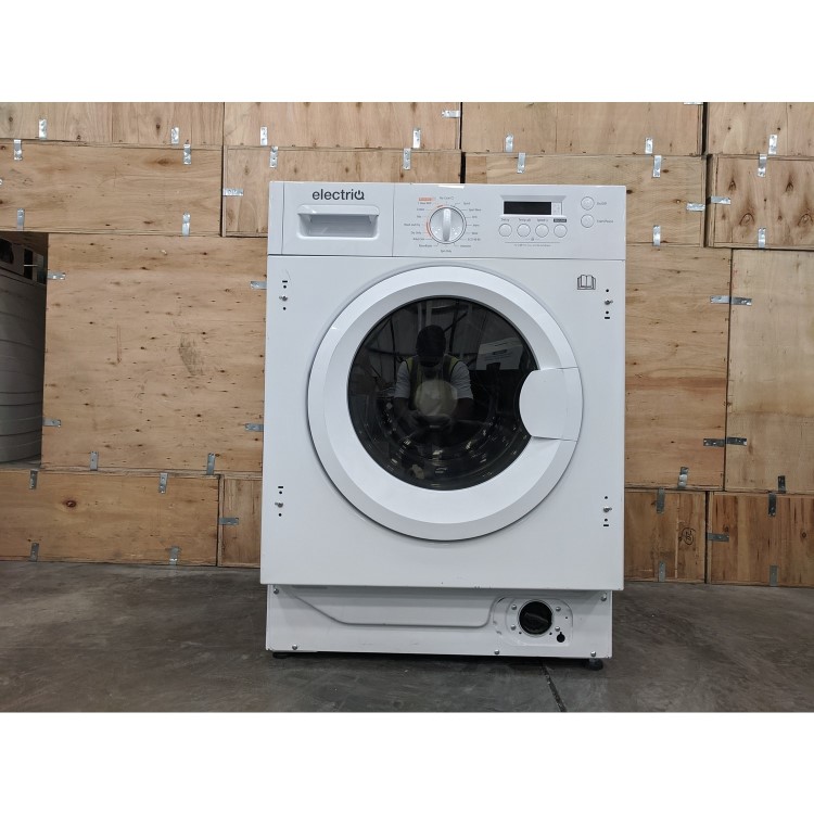 Refurbished electriQ EIQINTWD148 Integrated 8/6KG 1400 Spin Washer Dryer White