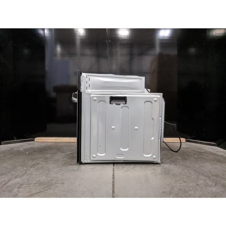 Refurbished electriQ EQOVENM2BLACK 60cm Single Built In Electric Oven Black