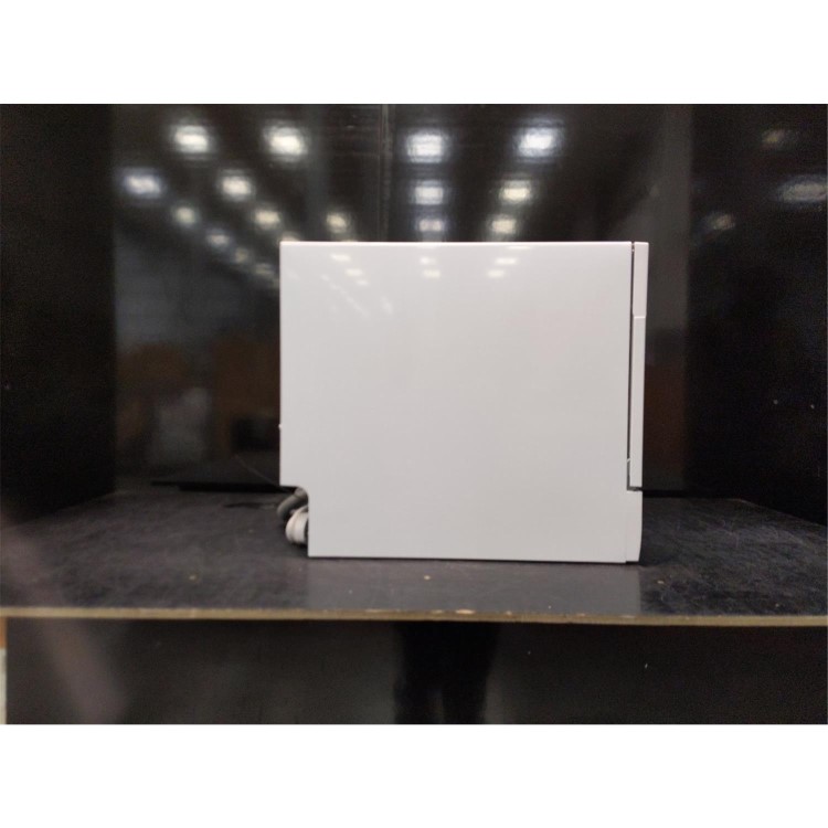 GRADE A3 - electriQ 6 Place Settings Table Top Dishwasher - White
