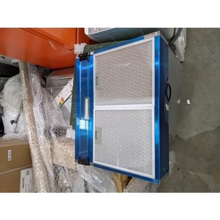 Refurbished electriQ Eiqtmvisorsteel 60cm Top & Rear Venting Visor 