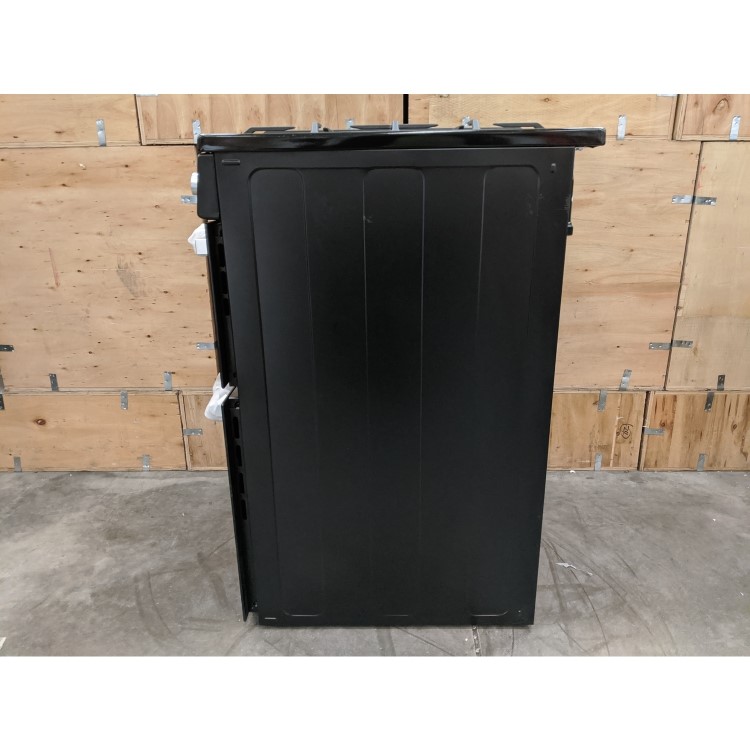 Refurbished electriQ EQ60RANGEBLK 60cm Mini Dual Fuel Range Cooker Black