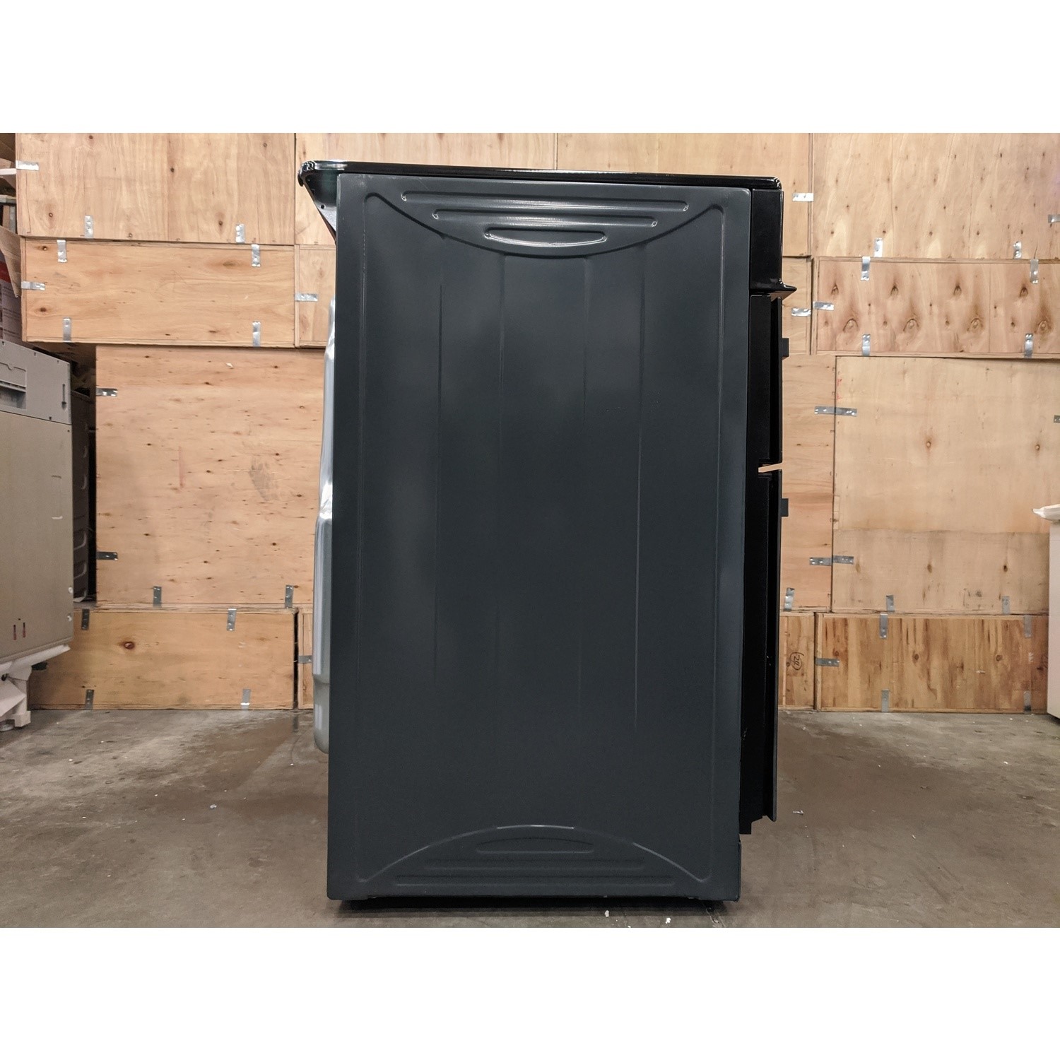 Refurbished electriQ EQRANGE100SLATE 100cm Dual Fuel Range Cooker Slate Grey electriQ