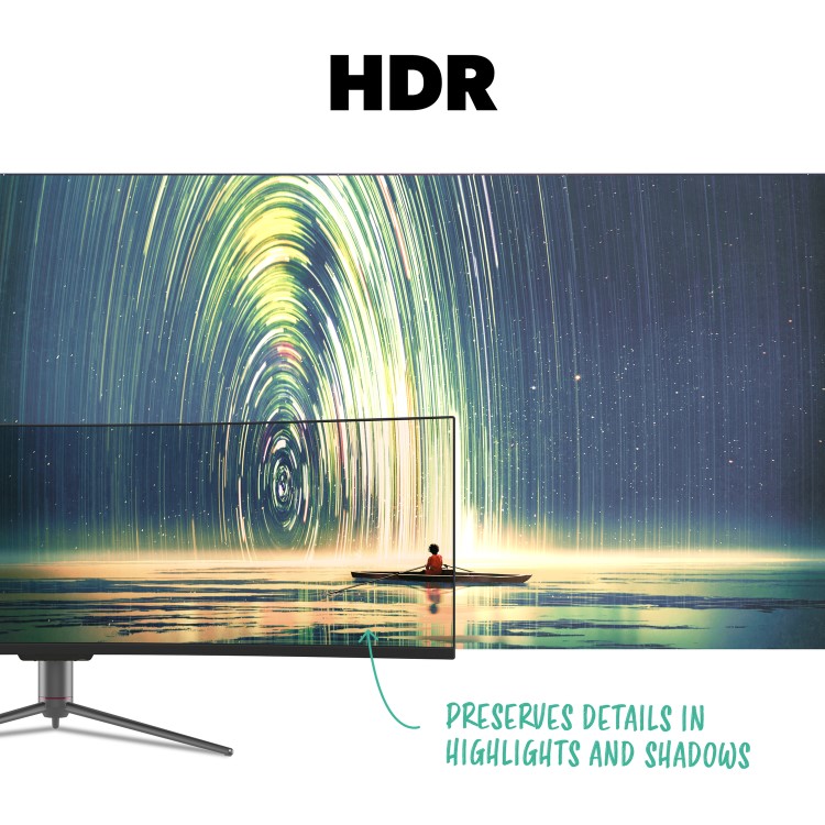 electriQ 43" QLED Super UltraWide 120hz HDR600 Curved Monitor