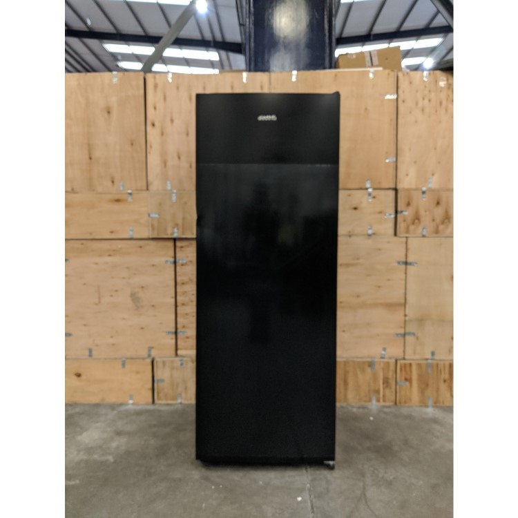 Refurbished electriQ EQFSF144FFB Freestanding 166 Litre Upright Freezer Black