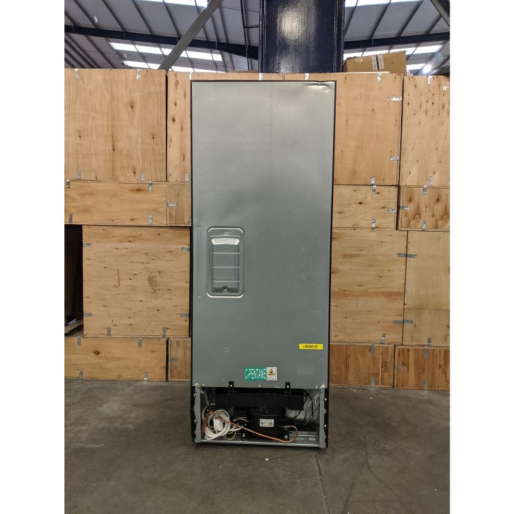 Refurbished electriQ EQFSF144FFB Freestanding 166 Litre Upright Freezer Black