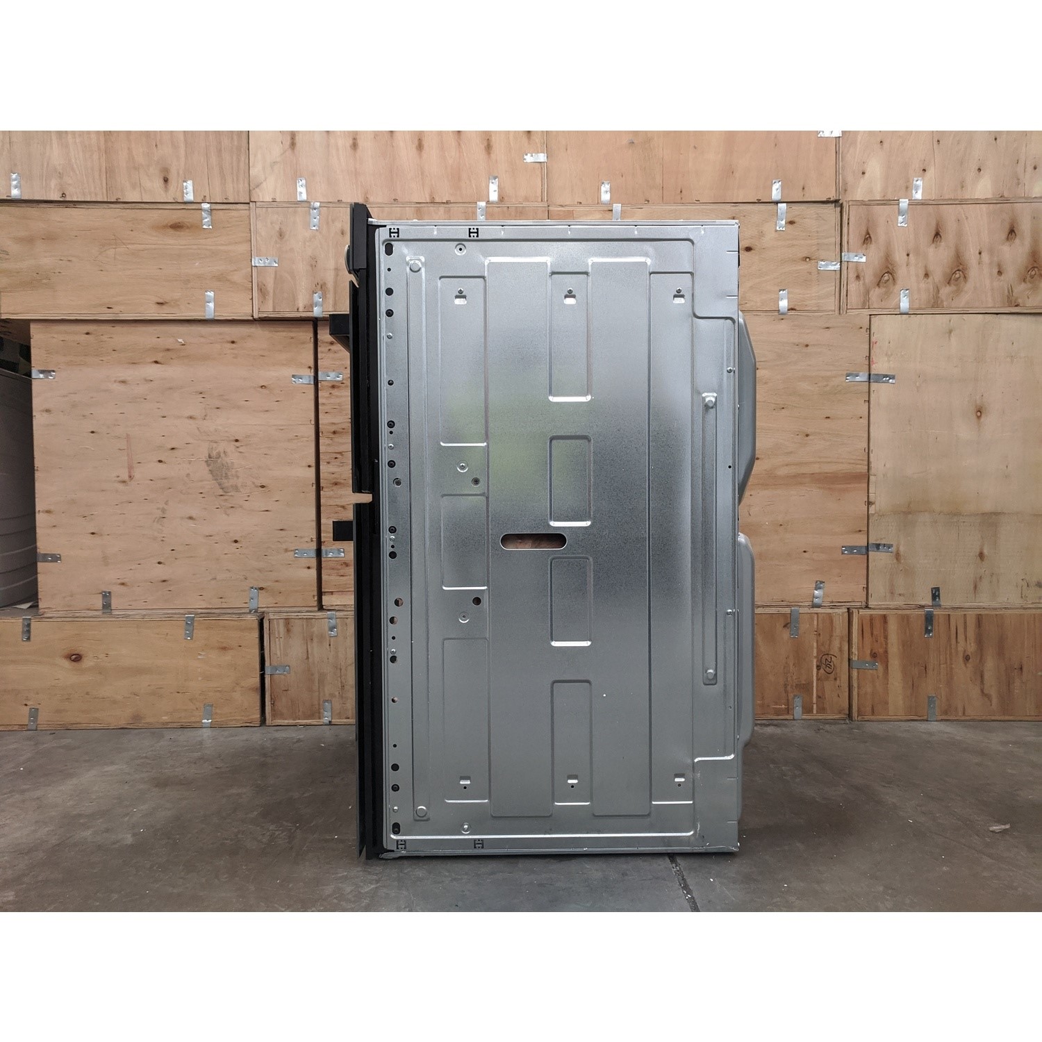 Refurbished electriQ EQDO1BLACK 60cm Double Built In Electric Oven